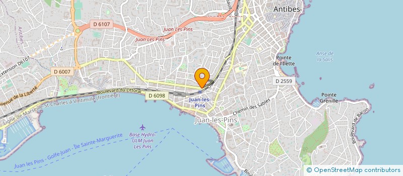 localisation de l'entreprise MONSIEUR LOUIS GARCIA à ANTIBES