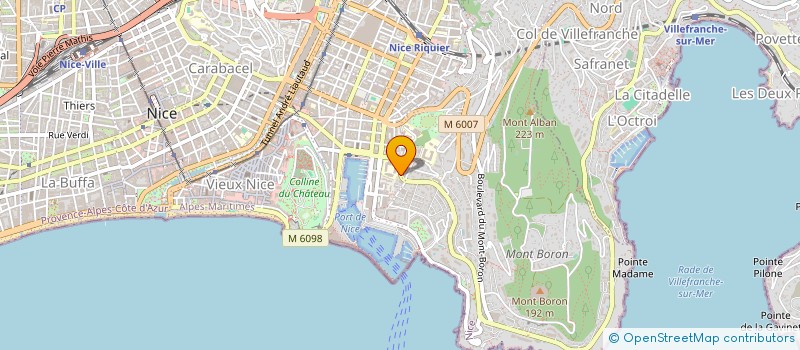 localisation de l'entreprise MONSIEUR LOUIS GARNERY à NICE