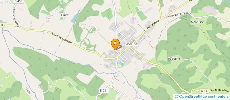 localisation de l'entreprise MONSIEUR LOUIS GARNIER  GEAUNE