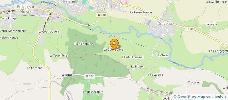 localisation de l'entreprise MONSIEUR LOUIS GARREAU à REMALARD-EN-PERCHE