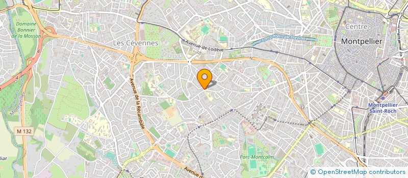 localisation de l'entreprise MONSIEUR LOUIS GARRIC  MONTPELLIER