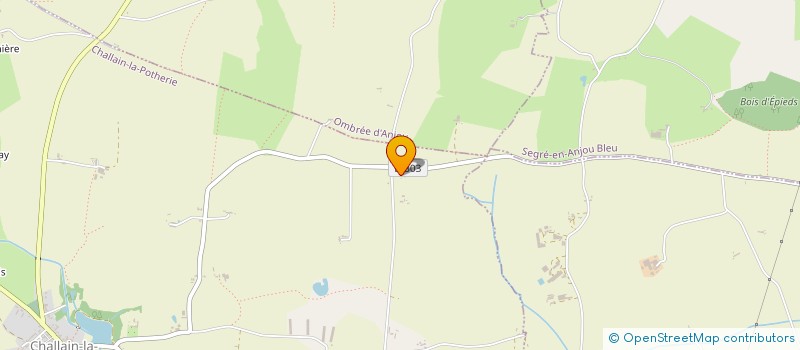 localisation de l'entreprise MONSIEUR LOUIS GAUGUET  VALLONS-DE-L'ERDRE