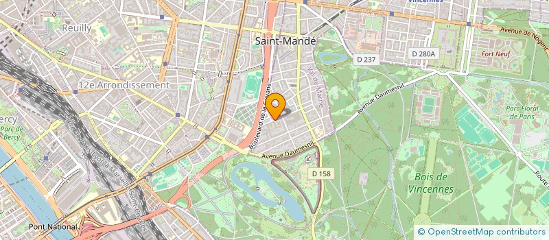 localisation de l'entreprise MONSIEUR LOUIS GAUVAIN à SAINT-MANDE