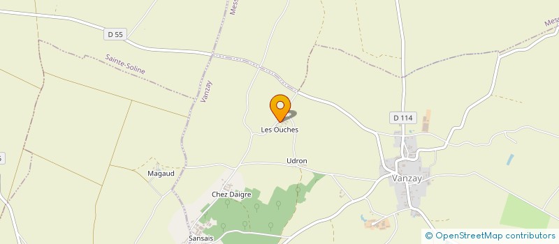 localisation de l'entreprise MONSIEUR LOUIS GAYOT  VANZAY