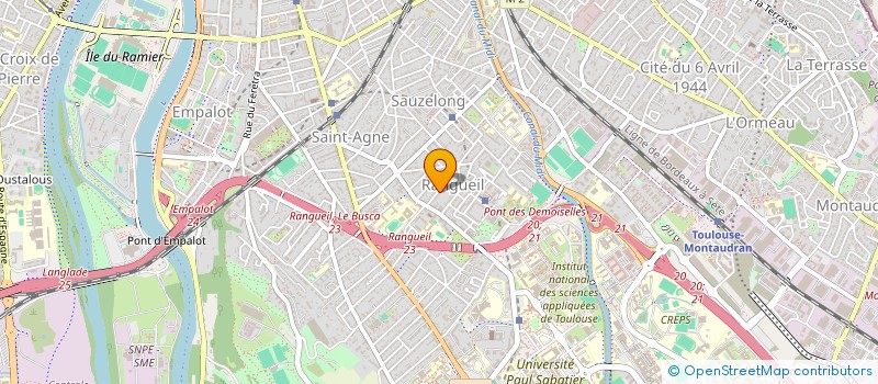 localisation de l'entreprise MONSIEUR LOUIS GAYRARD à TOULOUSE
