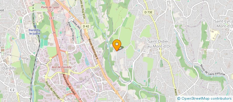 localisation de l'entreprise MONSIEUR LOUIS GELLON  SAINT-DIDIER-AU-MONT-D'OR
