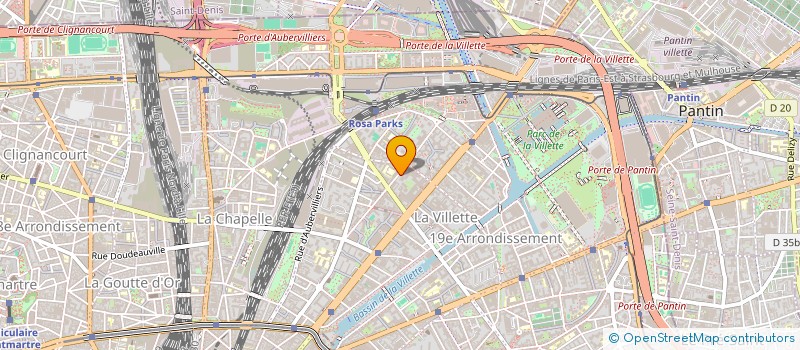 localisation de l'entreprise MONSIEUR LOUIS GENEAU DE LAMARLIERE  PARIS