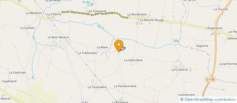 localisation de l'entreprise MONSIEUR LOUIS GERARD à FERCE