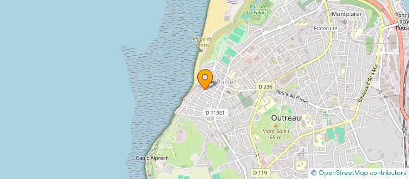 localisation de l'entreprise MONSIEUR LOUIS GERME  LE PORTEL