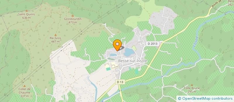 localisation de l'entreprise MONSIEUR LOUIS GERY à BESSE-SUR-ISSOLE