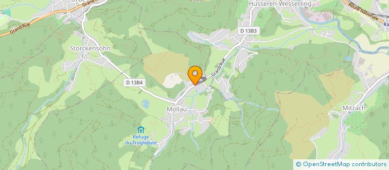 localisation de l'entreprise MONSIEUR LOUIS GEWISS  FELLERING