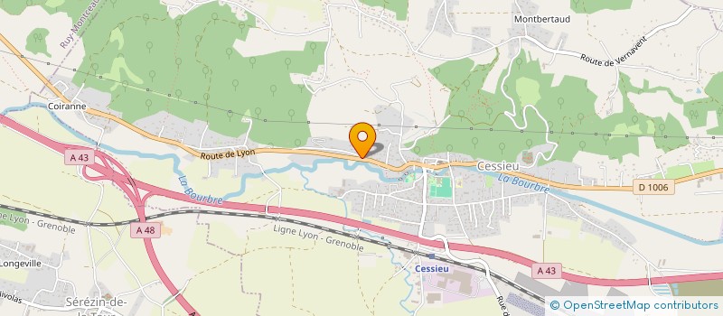 localisation de l'entreprise MONSIEUR LOUIS GIAMARCHI  CESSIEU