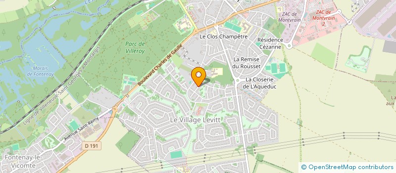 localisation de l'entreprise MONSIEUR LOUIS GILAVERT à MENNECY
