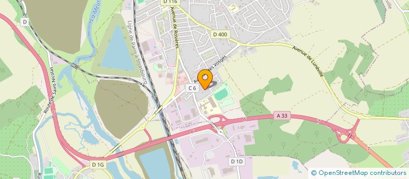 localisation de l'entreprise MONSIEUR LOUIS GILLES  DOMBASLE-SUR-MEURTHE