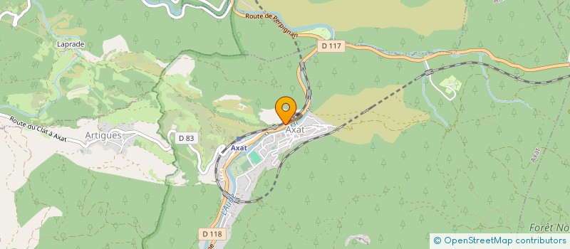 localisation de l'entreprise MONSIEUR LOUIS GINER  AXAT