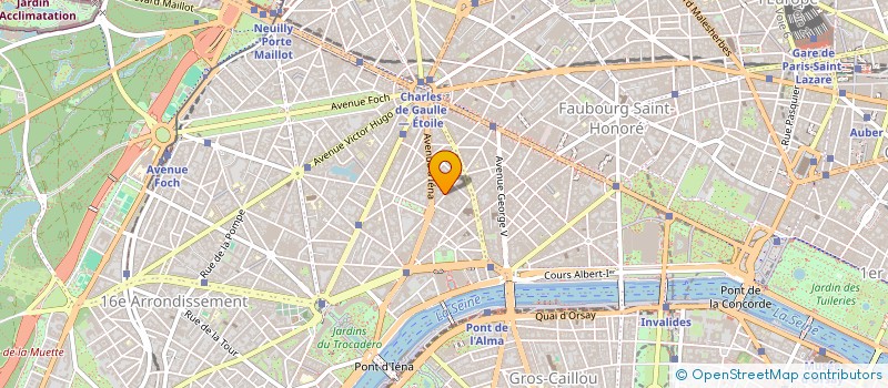 localisation de l'entreprise MONSIEUR LOUIS GIRARD  PARIS