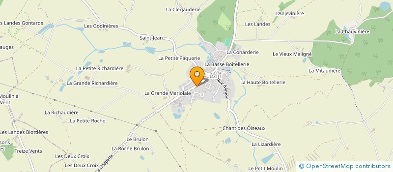 localisation de l'entreprise MONSIEUR LOUIS GIRARDEAU  CHEMILLE-EN-ANJOU