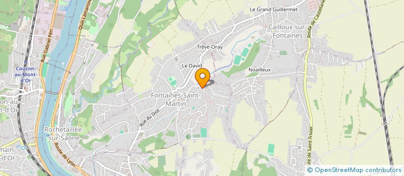 localisation de l'entreprise MONSIEUR LOUIS GIRODON  FONTAINES-SAINT-MARTIN