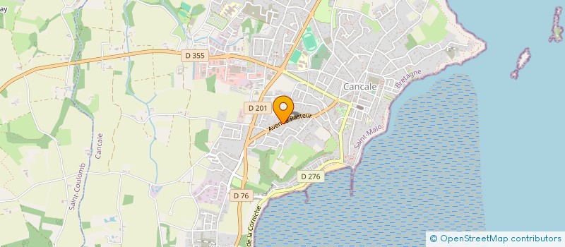 localisation de l'entreprise MONSIEUR LOUIS GLERON à CANCALE