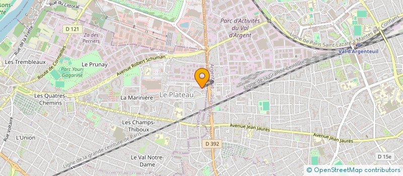 localisation de l'entreprise MONSIEUR LOUIS GOBBE  SARTROUVILLE