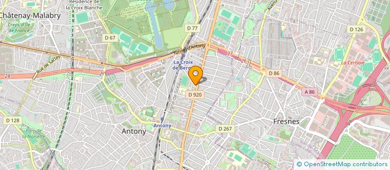 localisation de l'entreprise MONSIEUR LOUIS GOMIS à ANTONY