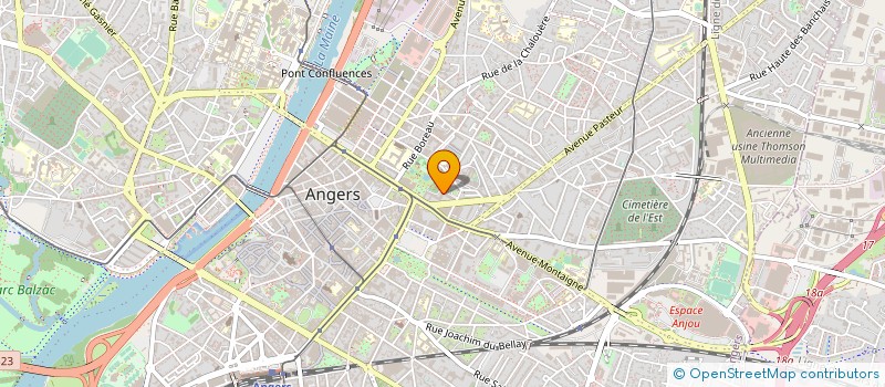 localisation de l'entreprise MONSIEUR LOUIS GONZALES à ANGERS