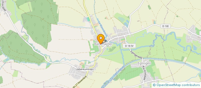 localisation de l'entreprise MONSIEUR LOUIS GOSSE à BALSCHWILLER