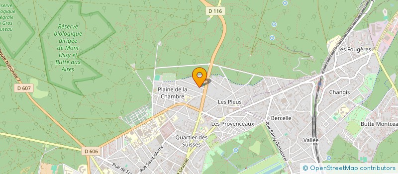 localisation de l'entreprise MONSIEUR LOUIS GOUZE à FONTAINEBLEAU