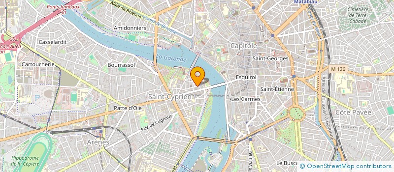 localisation de l'entreprise MONSIEUR LOUIS GOWANI à TOULOUSE