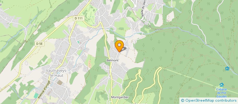 localisation de l'entreprise MONSIEUR LOUIS GOY  VAULNAVEYS-LE-HAUT