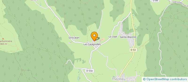 localisation de l'entreprise MONSIEUR LOUIS GOYET  ARANC