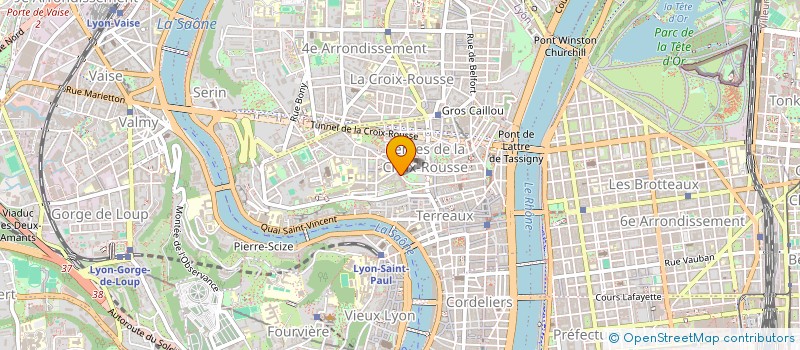 localisation de l'entreprise MONSIEUR LOUIS GRANDJEAN à LYON