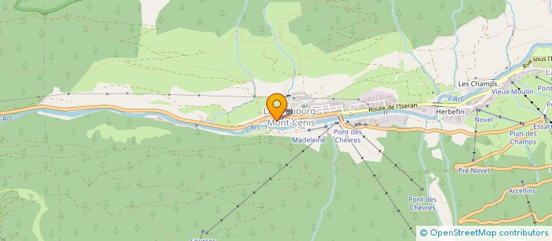 localisation de l'entreprise MONSIEUR LOUIS GRAVIER  VAL-CENIS