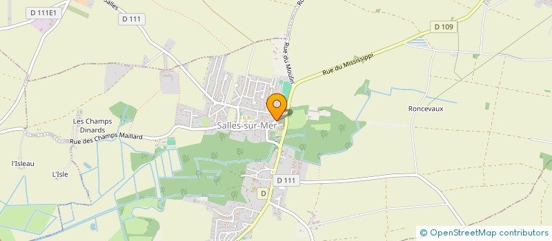 localisation de l'entreprise MONSIEUR LOUIS GREEN DE SAINT MARSAULT  SALLES-SUR-MER