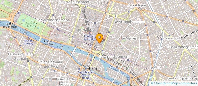 localisation de l'entreprise MONSIEUR LOUIS GREGO  PARIS