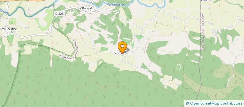 localisation de l'entreprise MONSIEUR LOUIS GREGOIRE  SAINT-MARTIN-DE-CASTILLON