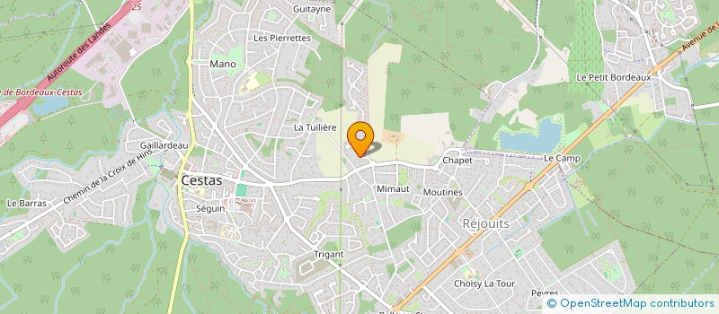 localisation de l'entreprise MONSIEUR LOUIS - GREGOIRE MAUHOURAT  CESTAS