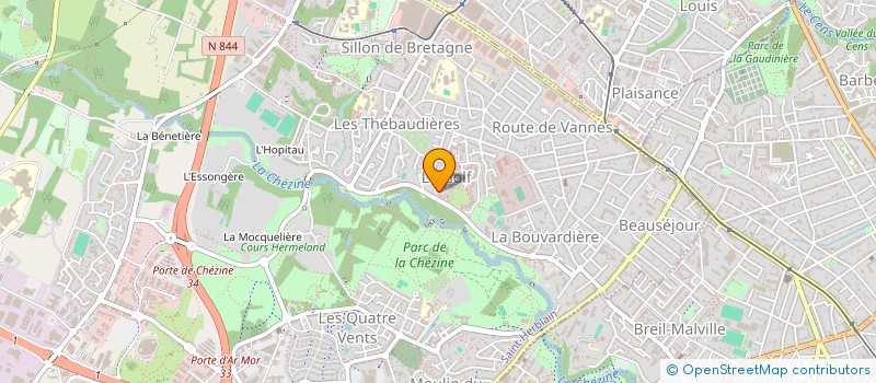localisation de l'entreprise MONSIEUR LOUIS GRELLIER à SAINT-HERBLAIN