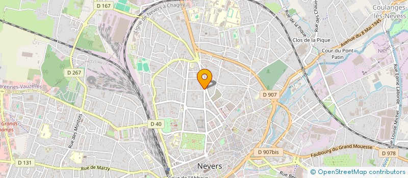 localisation de l'entreprise MONSIEUR LOUIS GROBOST à NEVERS