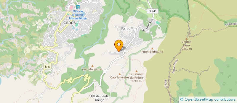 localisation de l'entreprise MONSIEUR LOUIS GRONDIN à CILAOS