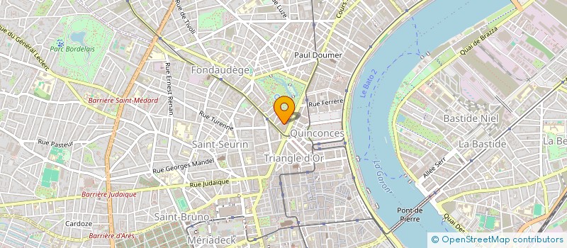 localisation de l'entreprise MONSIEUR LOUIS GROSSOT  BORDEAUX