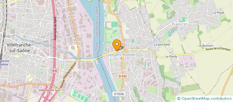 localisation de l'entreprise MONSIEUR LOUIS GUENAT à JASSANS-RIOTTIER