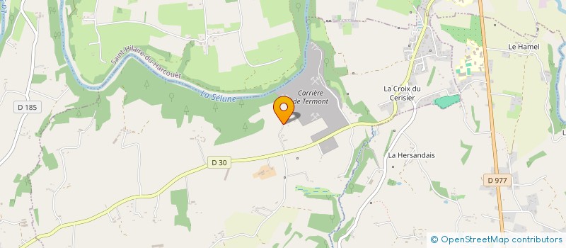 localisation de l'entreprise MONSIEUR LOUIS GUENEE  SAINT-BRICE-DE-LANDELLES