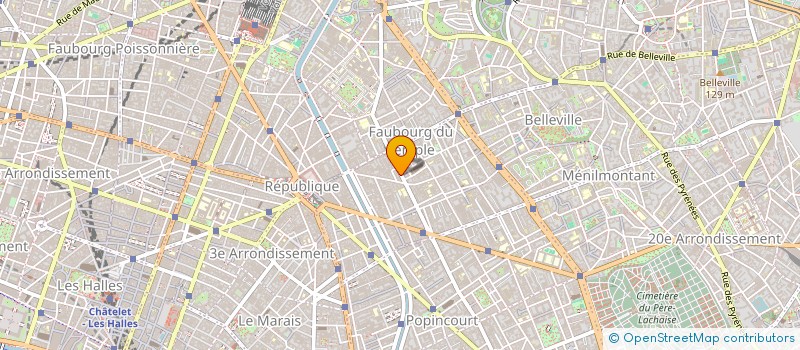 localisation de l'entreprise MONSIEUR LOUIS GUERIN  PARIS