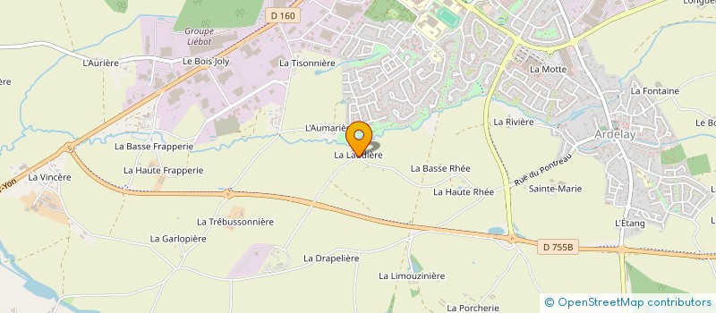 localisation de l'entreprise MONSIEUR LOUIS GUIBERT à HERBIERS (LES)