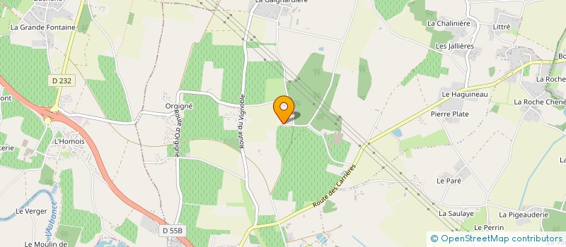 localisation de l'entreprise MONSIEUR LOUIS GUILLEMET  BRISSAC LOIRE AUBANCE