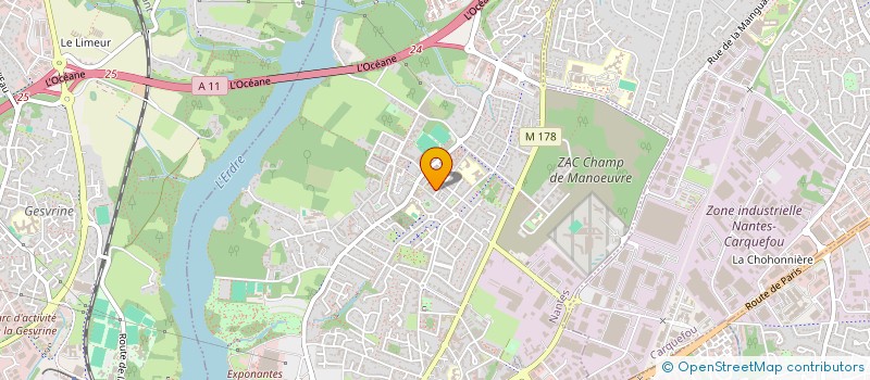 localisation de l'entreprise MONSIEUR LOUIS GUILLEMET  NANTES