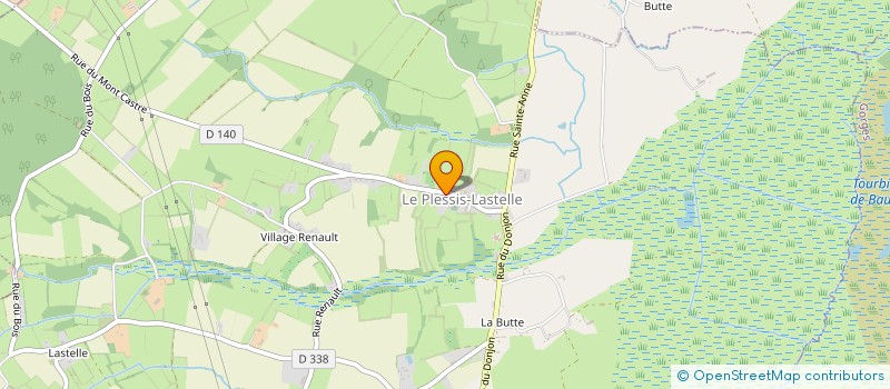 localisation de l'entreprise MONSIEUR LOUIS GUILLOTTE à LE PLESSIS-LASTELLE