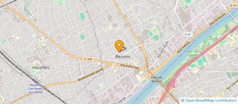 localisation de l'entreprise MONSIEUR LOUIS GUN  BEZONS