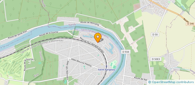 localisation de l'entreprise MONSIEUR LOUIS GUNTHERT  SAINT-FARGEAU-PONTHIERRY